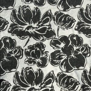 Tommy John Black and White Floral Pajamas